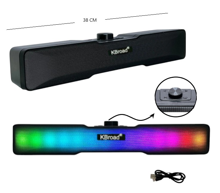 Barra de sonido RGB